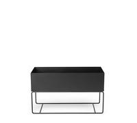 Jardinière Plant Box Large noir 77x45x34 cm