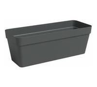 Artevasi Jardinière Capri - Plastique, Anthracite, Rectangulaire, L49,9 x P20 x H18,1 cm