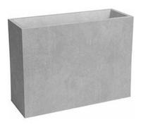 Jardinière - Plastique - Gris Clair - 80 cm - 50 L - Sydney - ARTEVASI