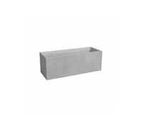 Jardiniere - Plastique - Gris Clair - 80 cm - 57 L - Sydney -