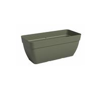 Jardiniere - Plastique - Vert sec - Rectangulaire - L57,9 x P37 x H33,5cm -