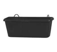 Jardinière Polypropylène À Réserve D'Eau, L.12 X L.30 X H.11.4 Cm, Gris Gris G