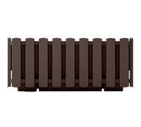 Jardinière Pot de fleurs à suspendre balcon 38cm marron Prosperplast Boardee Fencycase G