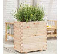 Vidaxl Jardinière 40x40x49,5 Cm Bois De Pin Massif