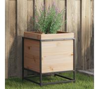 Jardinière Pot de Fleurs Bac à Plantes Jardin Terrasse Bois de Pin Massif vidaXL