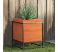 Jardinière Pot de Fleurs Bac à Plantes Jardin Terrasse Bois de Pin Massif vidaXL