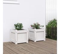 Jardinière Pots de Fleurs Bac à Plantes Jardin Bois Massif Douglas vidaXL