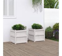 Jardinière Pots de Fleurs Bac à Plantes Jardin Bois Massif Douglas vidaXL