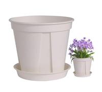 Jardinière pour d'intérieur - 3 Pots de Fleurs avec Drainage, Pot d'orchidée avec Trous, Pots de rempotage multifonctionnels, Pot de Fleurs d'extérieur pour Toutes Les d'intérieur