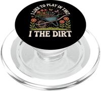 Jardinière pour Femme - Amoureuse de Plantes - Agriculteur - Jouez dans la saleté PopSockets PopGrip pour MagSafe