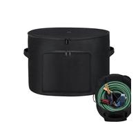 Jardinière pour tuyau d'extérieur - Conteneur résistant pour enrouleur de tuyau, seau organisateur de grande capacité pour outils et fournitures de jardinage en extérieur, garage, patio
