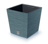 Jardiniere Prosperplast Furu Square Low Pot A Fleurs Avec Insert Dfs300-5415c - Couleur Bleu Scandinave - 14/19l Multicolore
