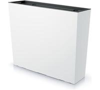 Prosperplast Jardinière pour balcon Urbi avec rangement (MM) 580 x 180 x 498 Blanche