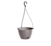 jardinière RATOLLA RONDE 21,5 h.14,2cm,3,4l,BEige (7529U) suspendue