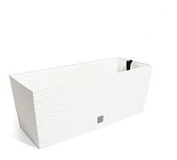Jardinières avec arrosage pot de fleurs RATO CASE DRTC800 blanc