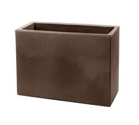 JARDINIÈRE RECTANGULAIRE BRONZE 115X50 CM H 50 MOD. SCHIO CASSA
