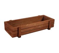 Jardinière rectangulaire en bois pour herbes aromatiques fleurs et plantes succulentes idéale pour ACCESSOIRES FABRICATION MAISON