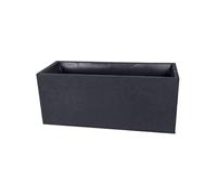 EDA Jardinière Graphit 98 L 99,5 x 39 x H 43 cm Gris anthracite