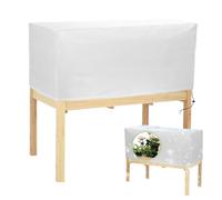 Jardinière rectangulaire - Moderne - Léger et durable - Avec système de drainage - Pour balcon, terrasse, intérieur et extérieur