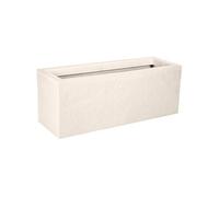 EDA Jardinière Volcania Up 57 L Intérieur/Extérieur Décor Pierre Beige Calcaire