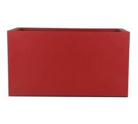 Jardinière - RIVERA - GRANIT - 59X29,5X33,5 cm - Rouge