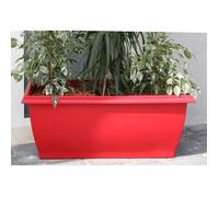 Riviera Jardiniere Evolution - 80 X 40 X H 32 Cm - 64 L - Rouge Rouge