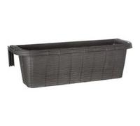 Jardinière - RONDINE PAGLIA - Anthracite - L 60 x l 20 x H 18,5 cm anthracite