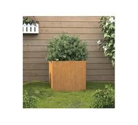 Jardinière 32x30x29 cm acier corten
