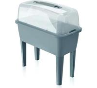 Jardinière Serre 52 Litres 77 X 38 X 82 Cm Gris Multicolore