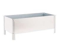 Jardinière SIMONGARDEN URBAN 410x1200x400mm 150l galva galva avec vis de montag