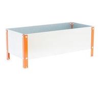 Jardinière Simon Rack SIMONGARDEN URBAN 410x1200x600mm 200l orange galva avec vis de monta Orange G