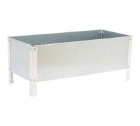 Jardinière Simon Rack SIMONGARDEN URBAN 410x900x400mm 100l blanc galva avec vis de montage Blanc G