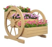 Jardinière Sur Pied Carré Potager 3 Étages Style Rustique Chic