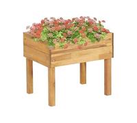 vidaXL Jardinière surélevée 50 x 40 x 45 cm Bois massif d'acacia