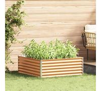 vidaXL Jardinière surélevée 386 x 50 x 36 cm Acier Corten