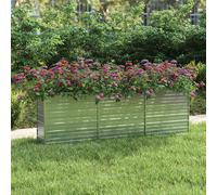 Jardinière surélevée Acier galvanisé Cache-pot de jardin urbaine vidaXL vidaXL