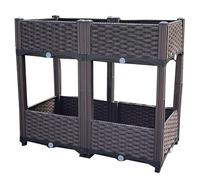 Jardinière surélevée avec support pour planter des fleurs et des légumes, jardinière d'extérieur durable pour un jardinage facile