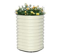 Jardinière surélevée en métal pour un assemblage facile - Idéal pour les légumes, les fleurs et les herbes - Bordure sûre, 240 x 60 x 23 cm