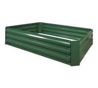 Jardinière surélevée en métal St Helens Home and Garden GH530, Revêtement antirouille, pour légumes, fruits, herbes, fleurs Vert Vert