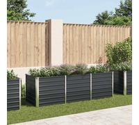 Jardinière Surélevée Pot à Fleurs Cache-Pot Bac à Plante Jardin Véranda vidaXL