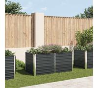 Jardinière Surélevée Pot à Fleurs Cache-Pot Bac à Plante Jardin Véranda vidaXL