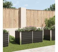 Jardinière Surélevée Pot à Fleurs Cache-Pot Bac à Plante Jardin Véranda vidaXL