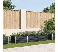 Jardinière Surélevée Pot à Fleurs Cache-Pot Bac à Plante Jardin Véranda vidaXL