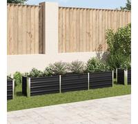 Jardinière Surélevée Pot à Fleurs Cache-Pot Bac à Plante Jardin Véranda vidaXL