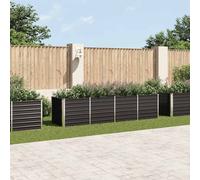 Jardinière Surélevée Pot à Fleurs Cache-Pot Bac à Plante Jardin Véranda vidaXL