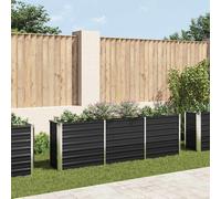 Jardinière Surélevée Pot à Fleurs Cache-Pot Bac à Plante Jardin Véranda vidaXL