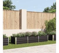 Jardinière Surélevée Pot à Fleurs Cache-Pot Bac à Plante Jardin Véranda vidaXL