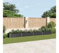 Jardinière Surélevée Pot à Fleurs Cache-Pot Bac à Plante Jardin Véranda vidaXL