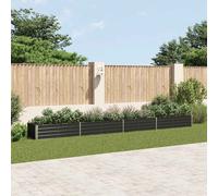 Jardinière Surélevée Pot à Fleurs Cache-Pot Bac à Plante Jardin Véranda vidaXL
