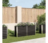 Jardinière Surélevée Pot à Fleurs Cache-Pot Bac à Plante Jardin Véranda vidaXL